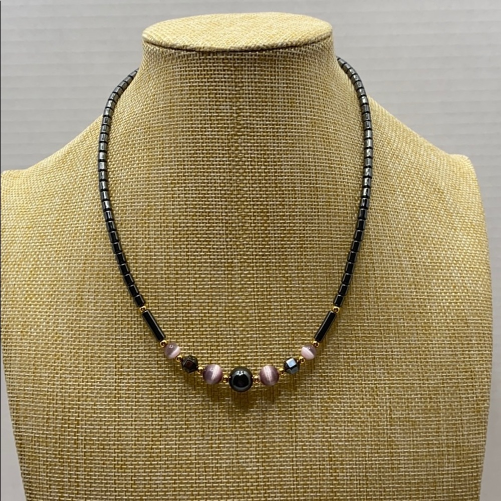 Black and Purple necklace